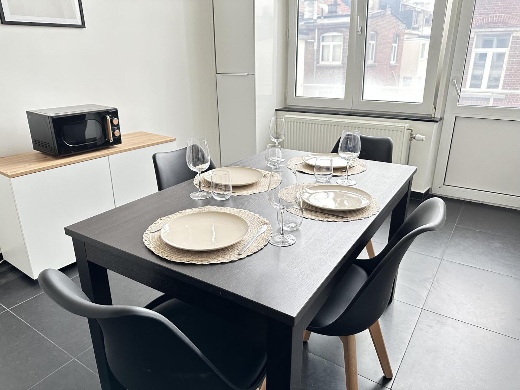 Appartamento Trendy Flat In Bruxelles Esterno foto